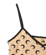 Moon Printed Jersey Straps Top-Marine Serre-Forget-me-nots Online Store