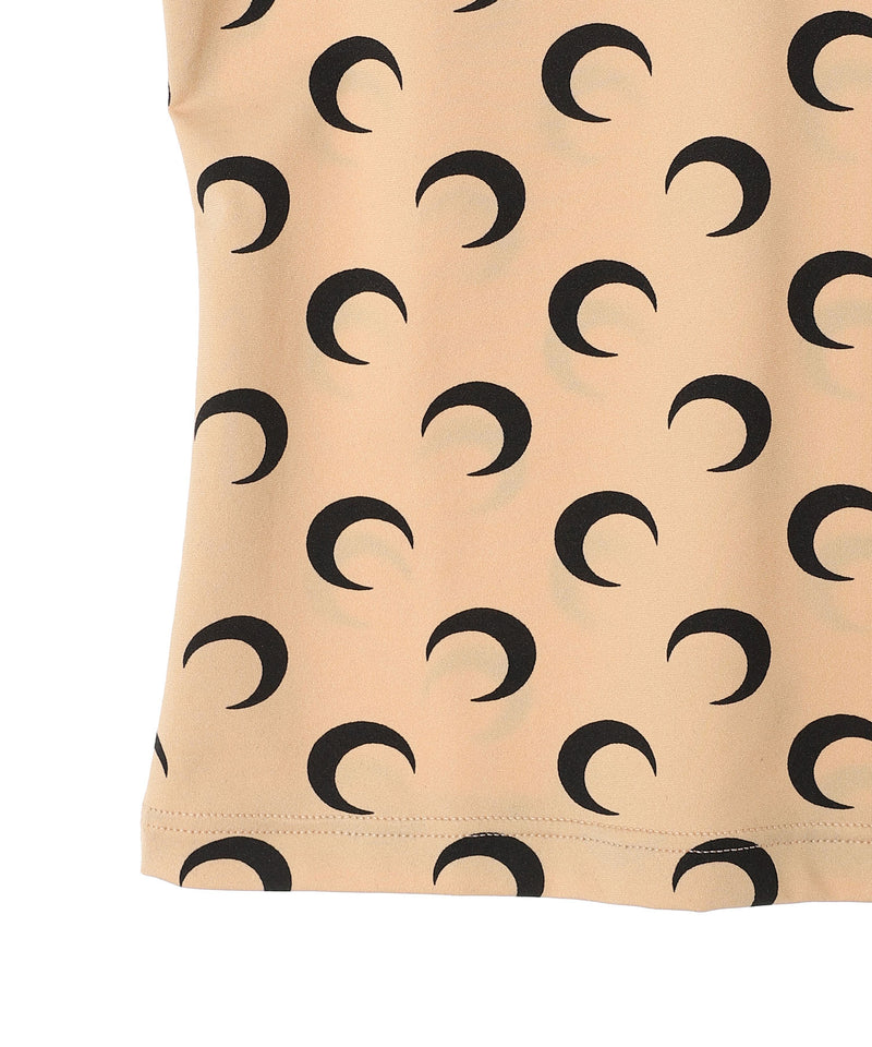 Moon Printed Jersey Straps Top｜マリーン セル(Marine Serre