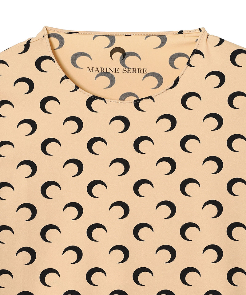 Moon Printed Jersey Ls Crewneck Top｜マリーン セル(Marine Serre