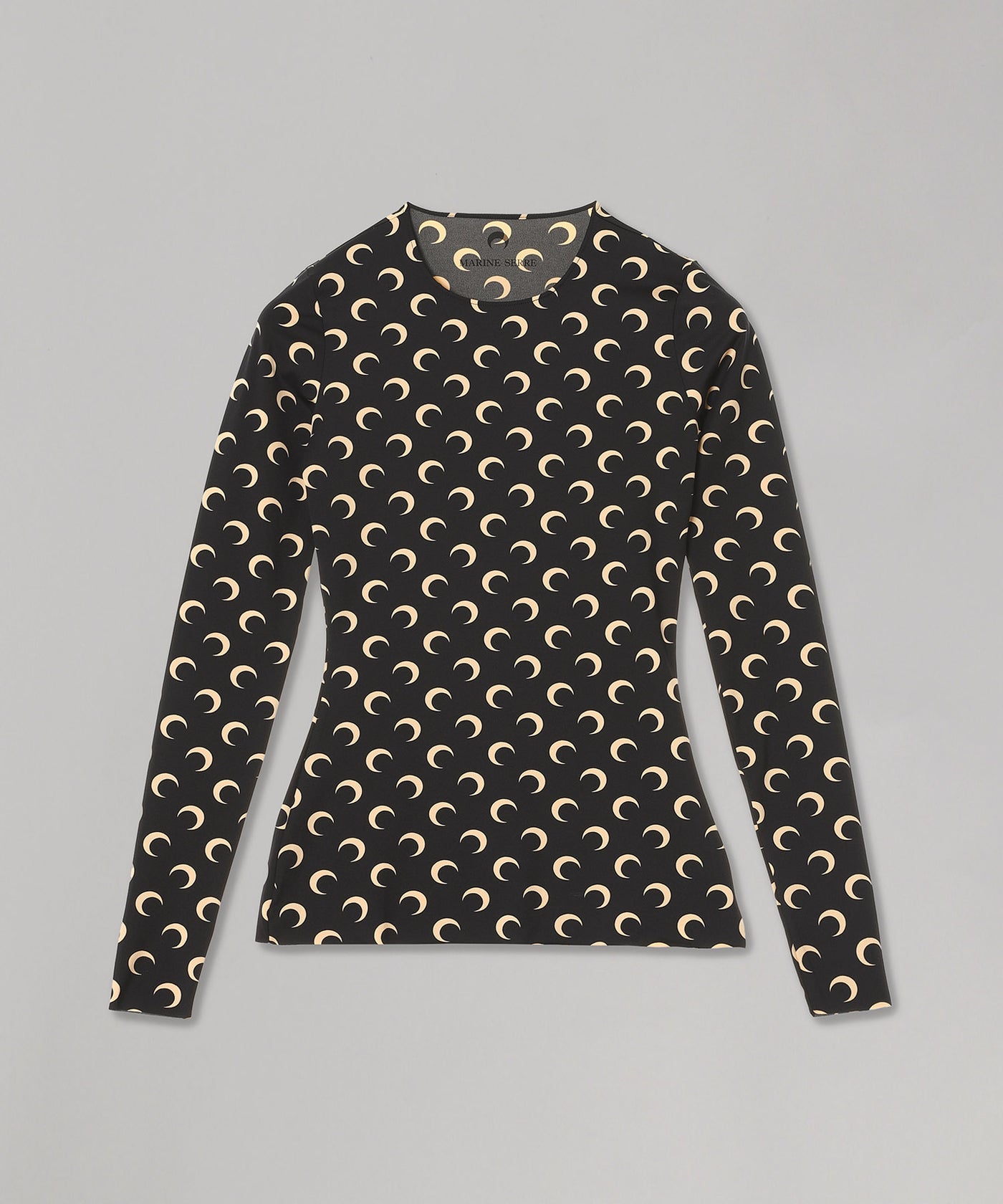 Moon Printed Jersey Ls Crewneck Top｜マリーン セル(Marine Serre