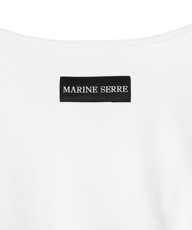 Moon Logo Jersey Ls Roundneck Top-Marine Serre-Forget-me-nots Online Store
