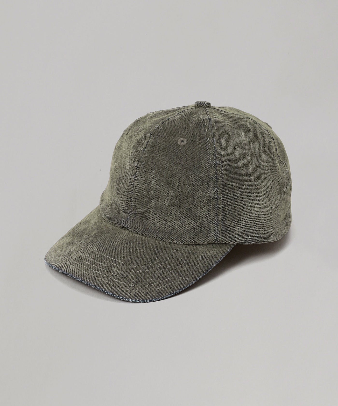 Flocky Printed Denim 6Panel Cap｜キジマ タカユキ(KIJIMA TAKAYUKI