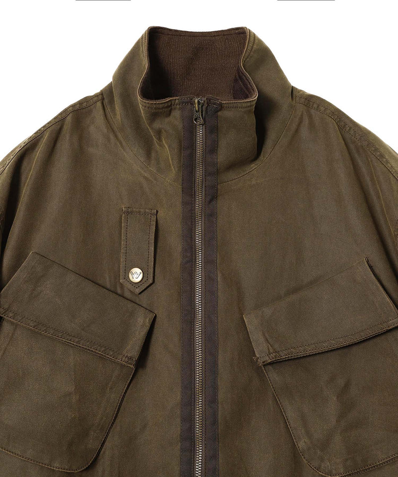 Cargo Pocket Field Jacket-OPEN YY-Forget-me-nots Online Store