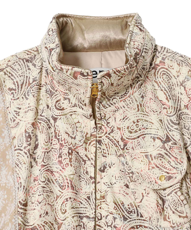 Paisley Cargo Bomber-OPEN YY-Forget-me-nots Online Store