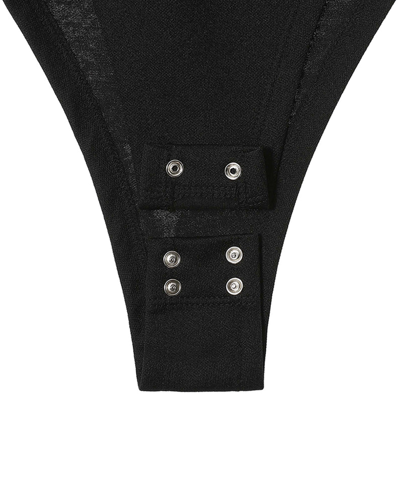 Ruffle Bodysuit-OPEN YY-Forget-me-nots Online Store