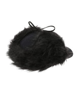 Faux Fur Earflap Cap-OPEN YY-Forget-me-nots Online Store