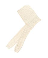 Convertible Cable Knit Hooded Scarf-OPEN YY-Forget-me-nots Online Store