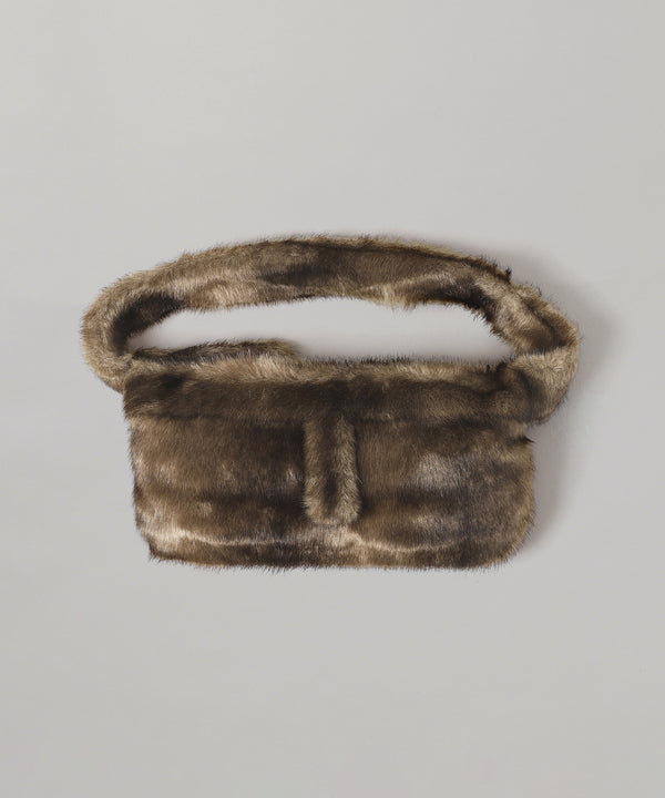 Furry Pocket Belt Bag-OPEN YY-Forget-me-nots Online Store
