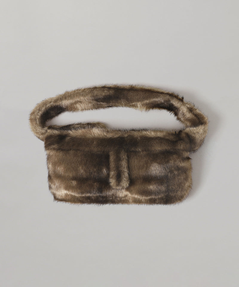 Furry Pocket Belt Bag-OPEN YY-Forget-me-nots Online Store