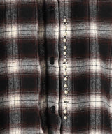 Beaded Pocket Shirt-OPEN YY-Forget-me-nots Online Store