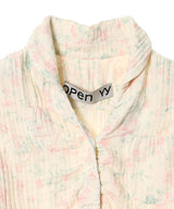 Floral Blankie Shirt-OPEN YY-Forget-me-nots Online Store