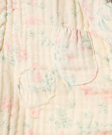 Floral Blankie Shirt-OPEN YY-Forget-me-nots Online Store