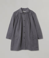 Over Shirred Top Coat-OPEN YY-Forget-me-nots Online Store