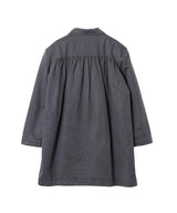 Over Shirred Top Coat-OPEN YY-Forget-me-nots Online Store