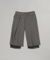 Wrap Over Bermuda Shorts