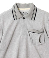 Puffy Pique Polo-OPEN YY-Forget-me-nots Online Store