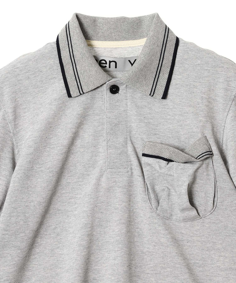 Puffy Pique Polo｜オープンワイワイ(OPEN YY)｜Forget-me-nots Online