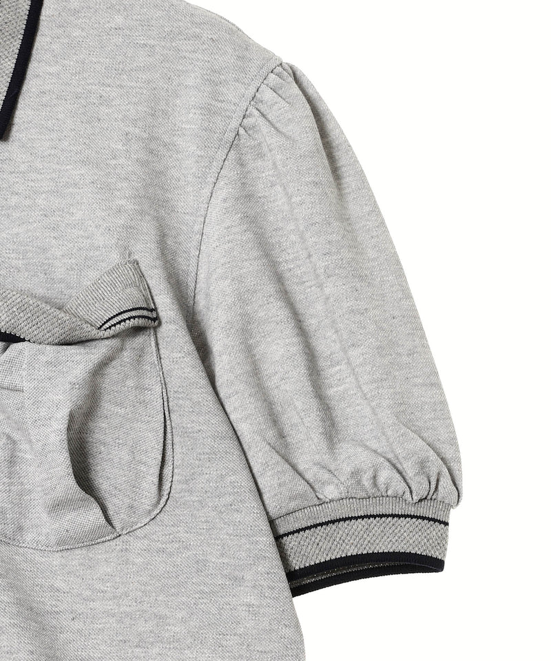 Puffy Pique Polo｜オープンワイワイ(OPEN YY)｜Forget-me-nots Online