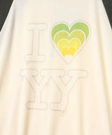 I Love Yy Raglan Tee-OPEN YY-Forget-me-nots Online Store