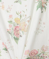 Floral Hook Henley Long Sleeve-OPEN YY-Forget-me-nots Online Store