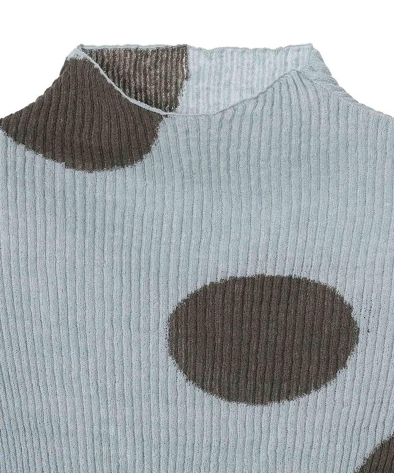 Ribbed Dot Top｜オープンワイワイ(OPEN YY)｜Forget-me-nots Online Store