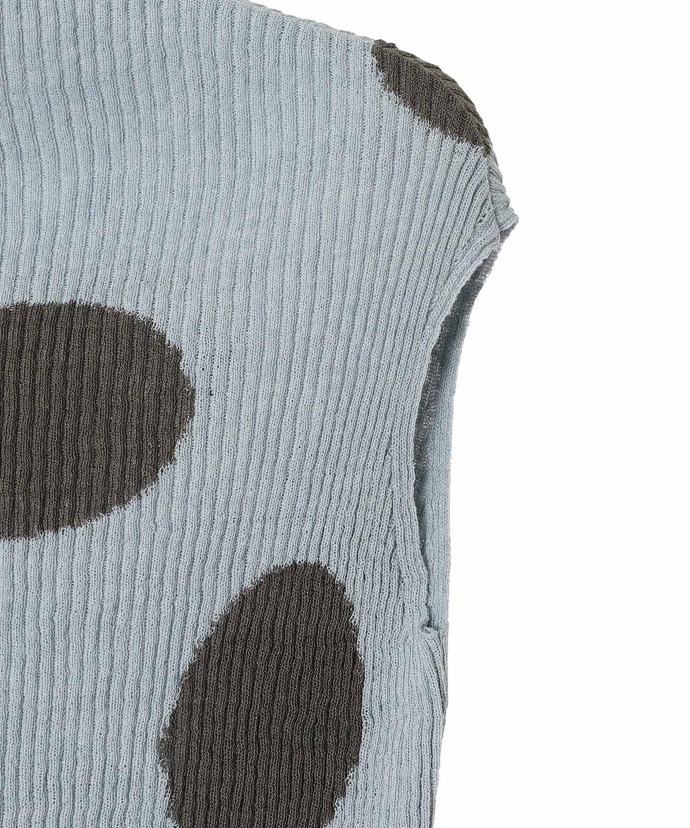 Ribbed Dot Top｜オープンワイワイ(OPEN YY)｜Forget-me-nots Online Store