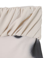 Rolled Waist Dot Mini Skirt-OPEN YY-Forget-me-nots Online Store