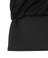 Rolled Waist Mini Skirt-OPEN YY-Forget-me-nots Online Store