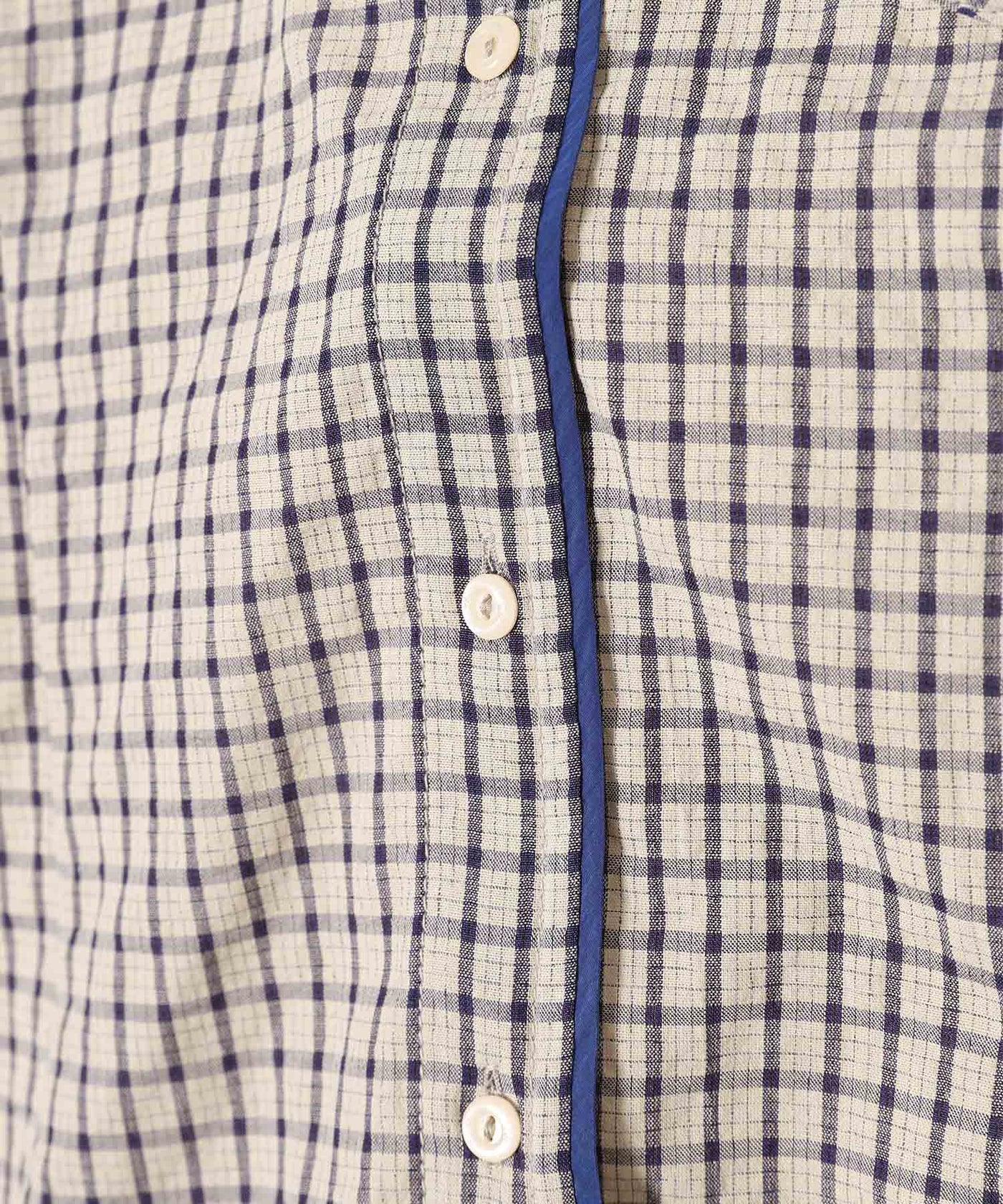 Color Block Wire Shirt｜オープンワイワイ(OPEN YY)｜Forget-me-nots