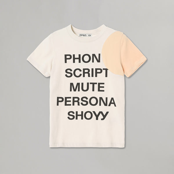 Yy Dot Typo Tee｜オープンワイワイ(OPEN YY)｜Forget-me-nots Online