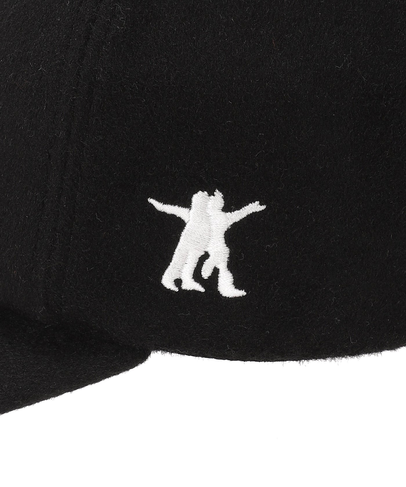 Yy Wool Heart Bone Ball Cap｜オープンワイワイ(OPEN YY)｜Forget-me
