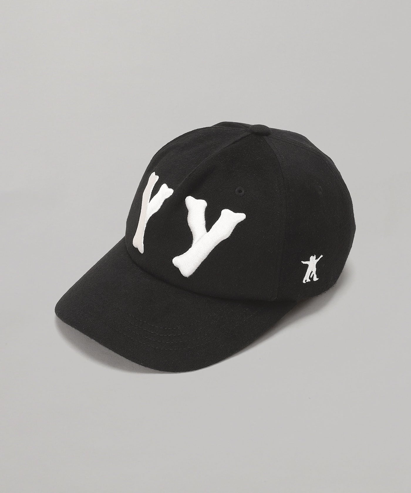 Yy Wool Heart Bone Ball Cap｜オープンワイワイ(OPEN YY)｜Forget-me