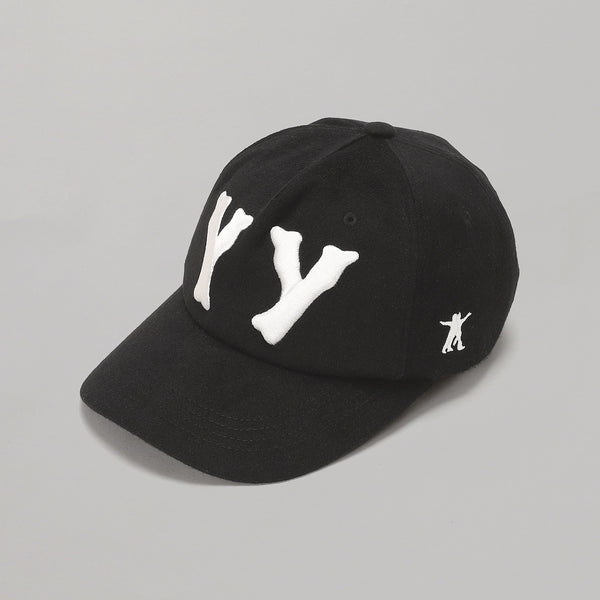 Yy Wool Heart Bone Ball Cap｜オープンワイワイ(OPEN YY)｜Forget-me