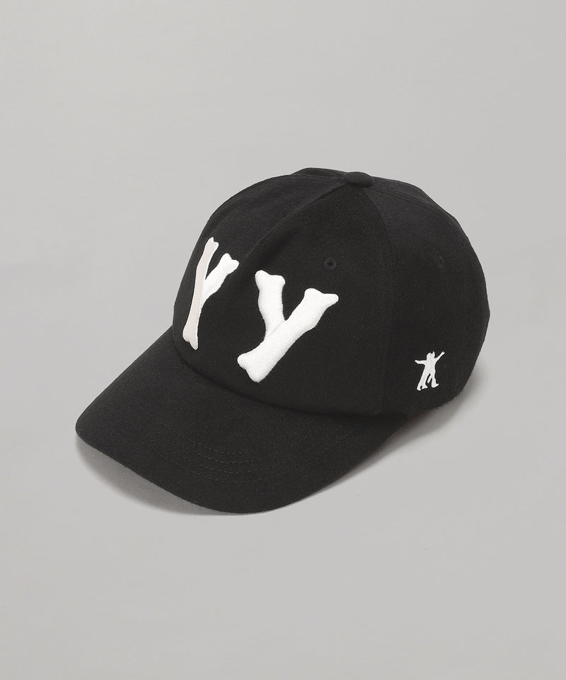 Yy Wool Heart Bone Ball Cap｜オープンワイワイ(OPEN YY)｜Forget-me