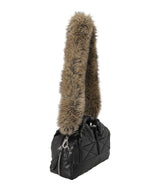 Oil Skin Mini Tote W. Furry St