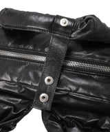 Oil Skin Mini Tote W. Furry St