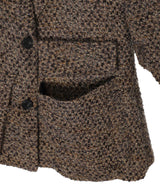 Unstructured Out Pocket Jacket-OPEN YY-Forget-me-nots Online Store