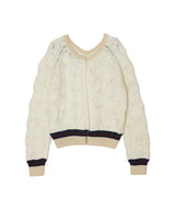 Open Back Pointelle Knit-OPEN YY-Forget-me-nots Online Store