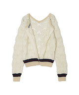 Open Back Pointelle Knit-OPEN YY-Forget-me-nots Online Store