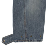 Full Gather Jeans-OPEN YY-Forget-me-nots Online Store