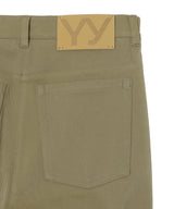 Round Cut Capri Shorts-OPEN YY-Forget-me-nots Online Store