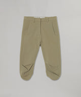 Round Cut Capri Shorts-OPEN YY-Forget-me-nots Online Store