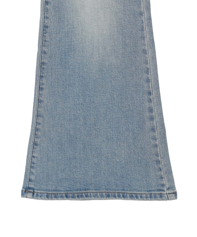 Color Block Bootcut Jeans｜オープンワイワイ(OPEN YY)｜Forget-me
