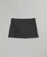 Tailored Trouser Mini Skirt-OPEN YY-Forget-me-nots Online Store