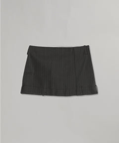 Tailored Trouser Mini Skirt-OPEN YY-Forget-me-nots Online Store