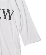 Typography Sheer Top