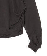 Slouchy V-Neck Sweatshirt