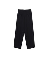 Summer Wool High-Rise Tapered Pants-rito structure-Forget-me-nots Online Store