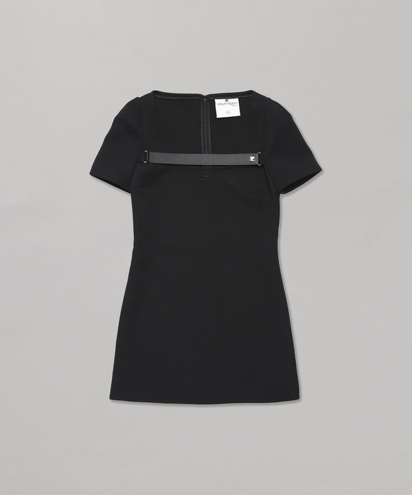 ＜40%Off＞Twill A-Line Strap Dress-courrèges-Forget-me-nots Online Store