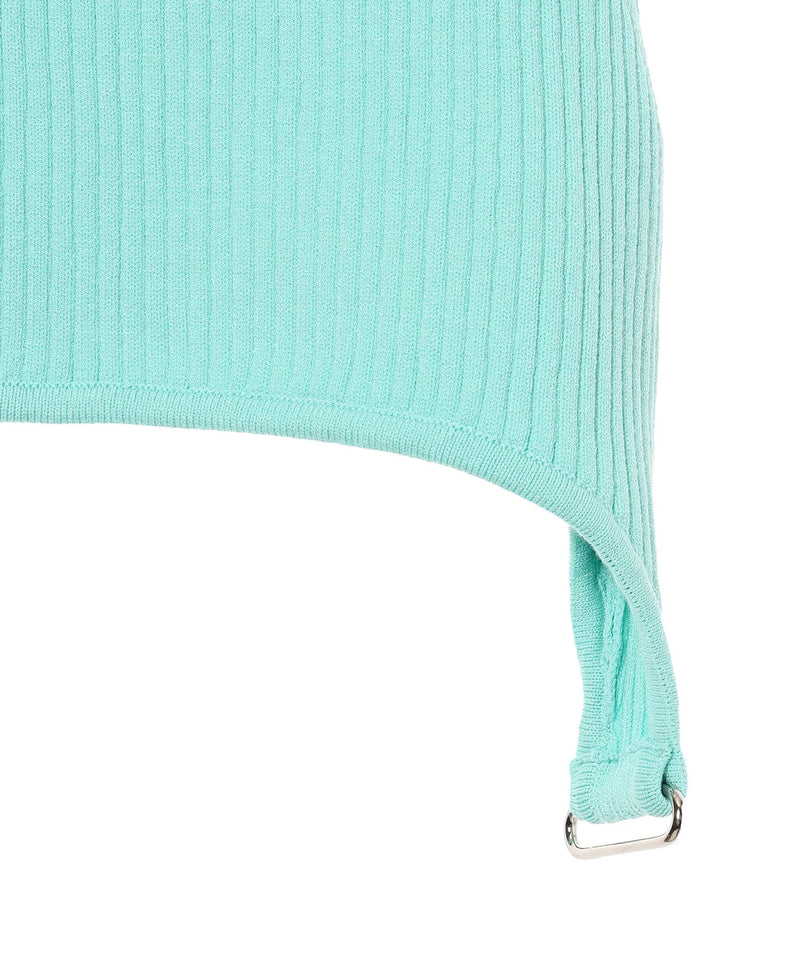 ＜30%Off＞Rib Knit Suspenders Crop Top-courrèges-Forget-me-nots Online Store